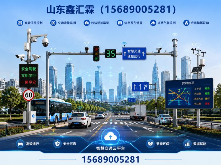 沂源县信号杆展示图